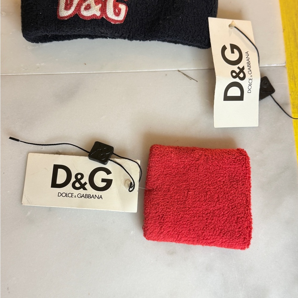 D&G Vibrant Red Knit Beanie